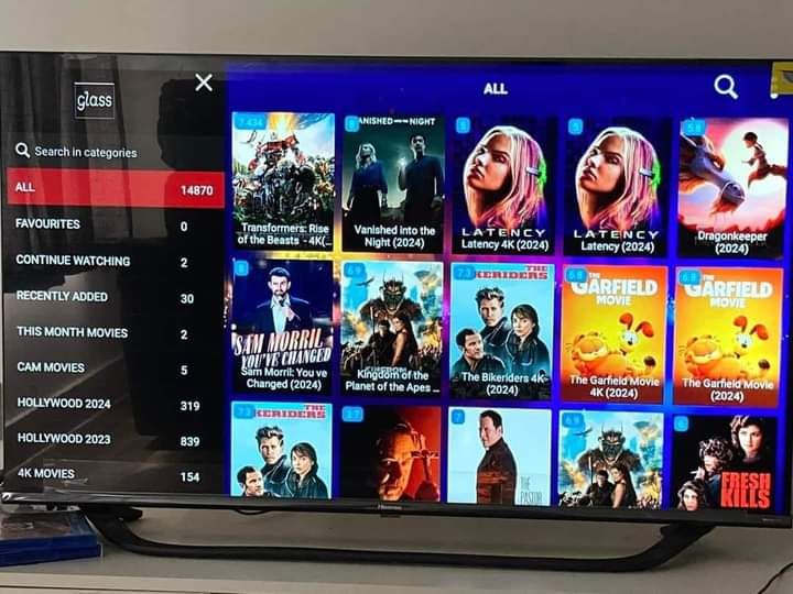 Customer-provided television viewing image for Patrick L. review